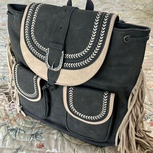 Montana West Whip Stitched Backpack